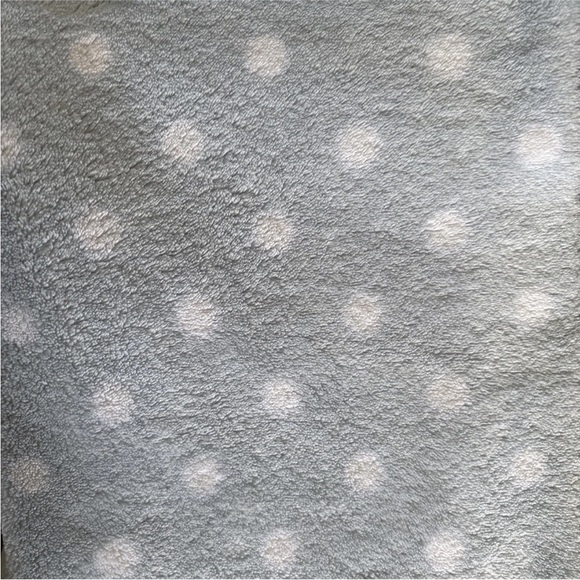 Lot of 4 Soft Polka Dot and elephants Baby Blankets - Picture 4 of 9